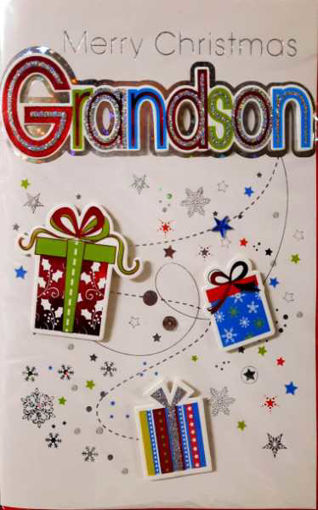Picture of GRANDSON CHRISTMAS CARD